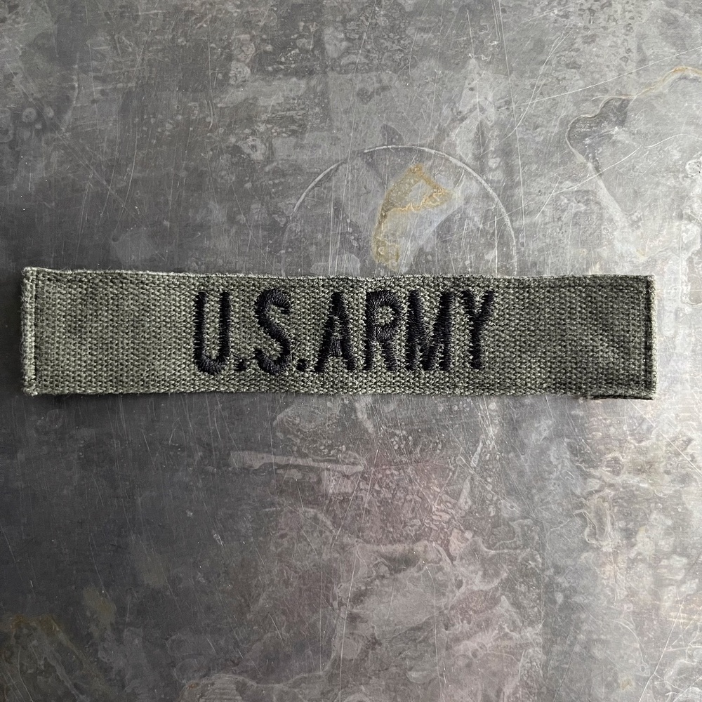 U.S. ARMY embroidered tape patch - Vintage